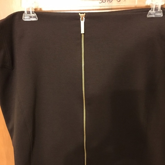 Plus size Michael Kors zipper pencil skirt