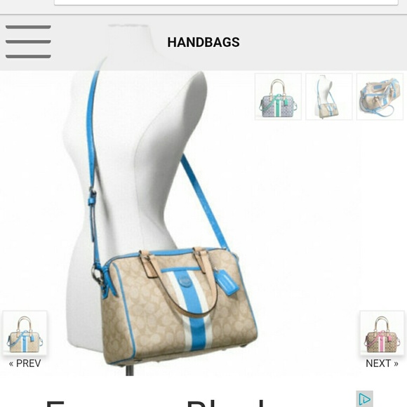 ππHP π―% Authentic Coach handbag πβΊ - Picture 4 of 4