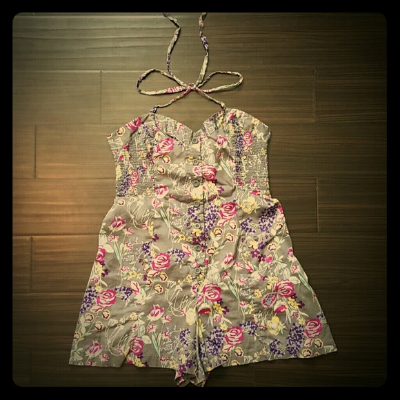 Charlotte Russe Floral Romper