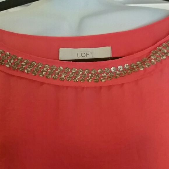Coral blouse - Picture 2 of 2
