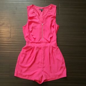Express Coral Romper