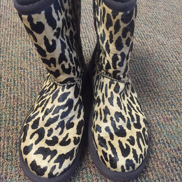 Leopard Ugg boots