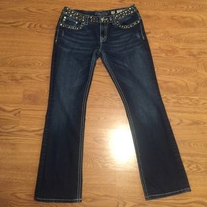 MISS ME BOOT CUT JEANS
