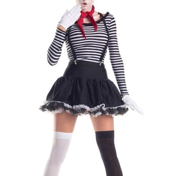 Sexy mime costume