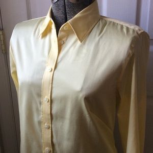 Banana Republic yellow button down