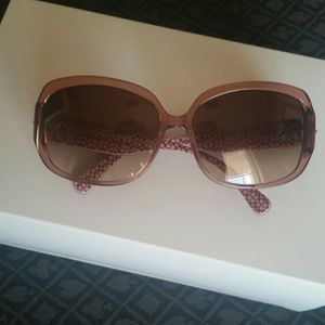 Authentic Coach Sunglasses - Pink, Used