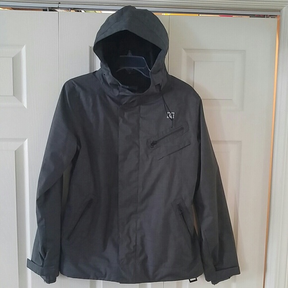 Woman's dark grey DC snowboard/ski jacket
