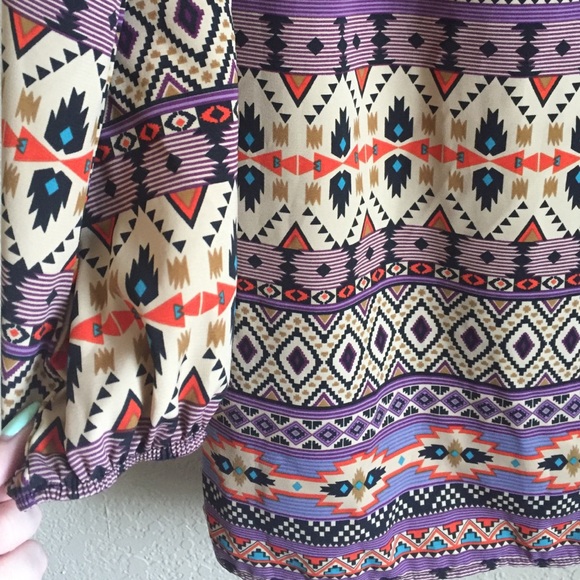 Geoprint Dress - Picture 3 of 4