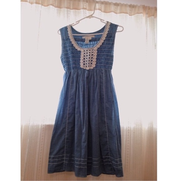 Thin Denim Casual Dress - Picture 2 of 2
