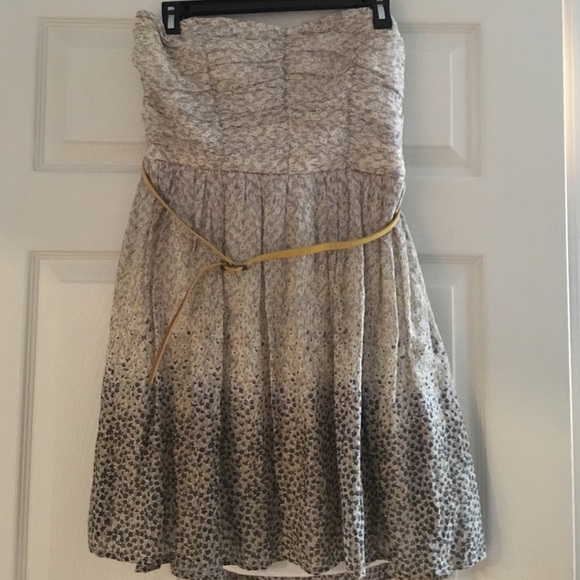 Printed Tube Top Dress