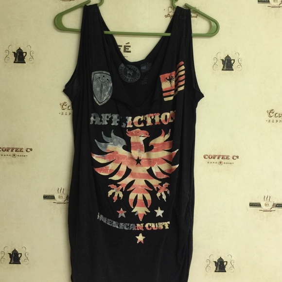 Affliction tank top