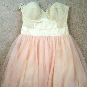 SOLD!! Victoria's Secret PINK Bustier Tulle Dress
