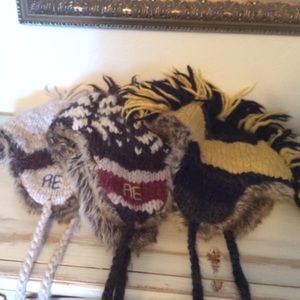 American eagle beanies bundle