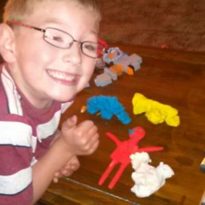 Not for sell ..... my wonderful son with is art!!