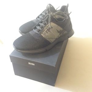 Hugo Boss Gym Soft, Men Size 10, black