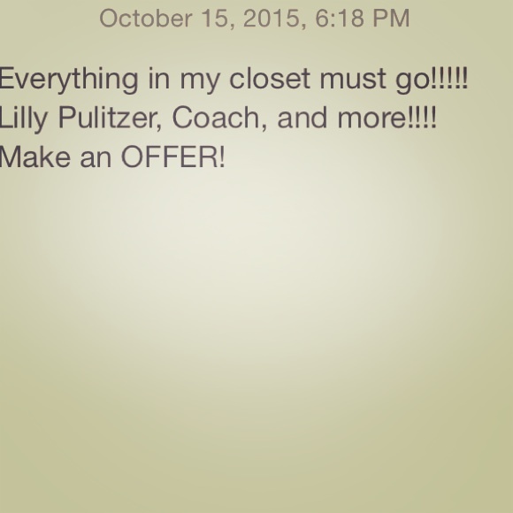 MAKE ME AN OFFER! :)