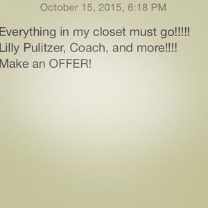 MAKE ME AN OFFER! :)