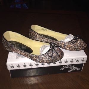 French Follies Ballet leopard  Flats