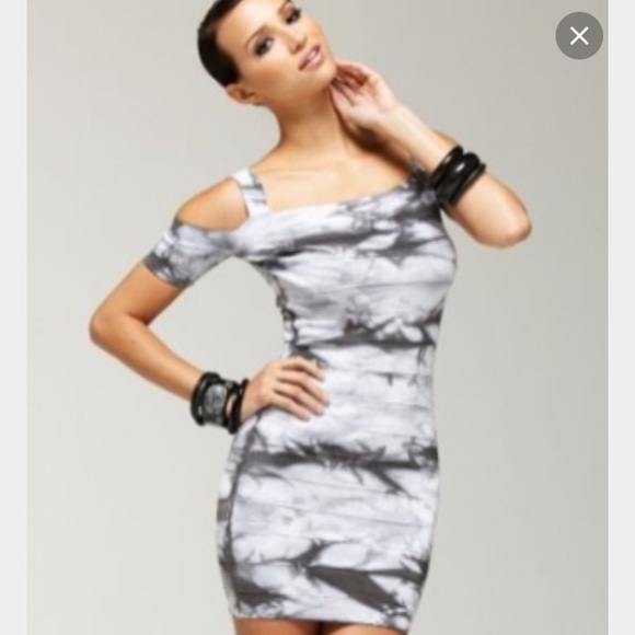 bebe Dresses & Skirts - Tie dye Kardashian collection bodycon