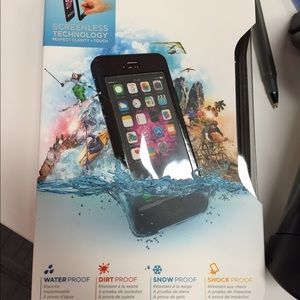 Brand new  Black Nuude Lifeproof class. iPhone 6+