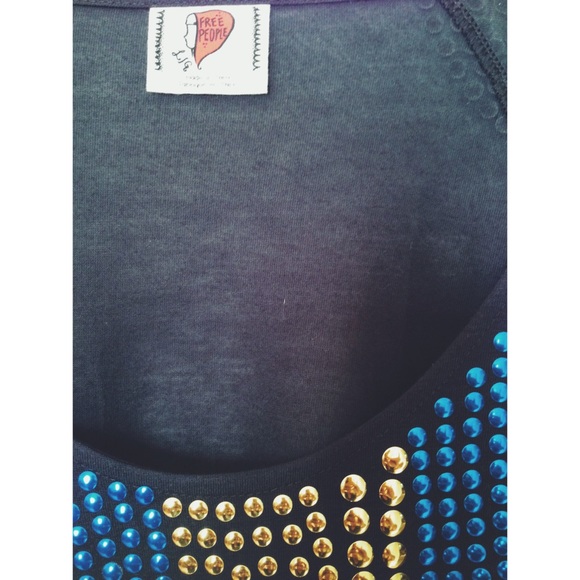 Free People Studded Top - Picture 2 of 3