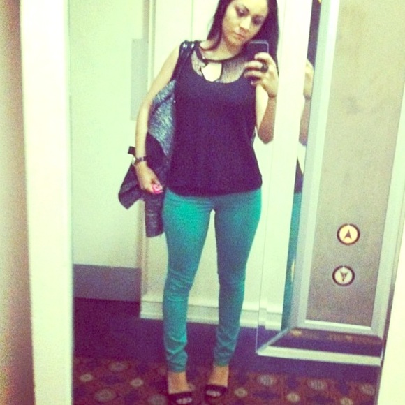 Black Netted Top