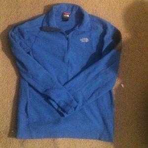 Blue North Face Sweater