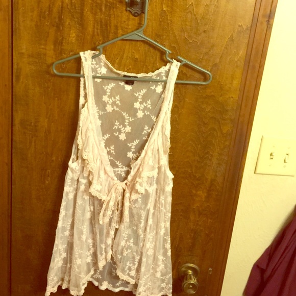 Ivory Lace Top