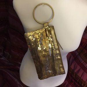 Gold wristlet