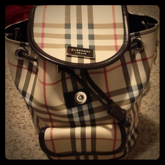 burberry backpack purse