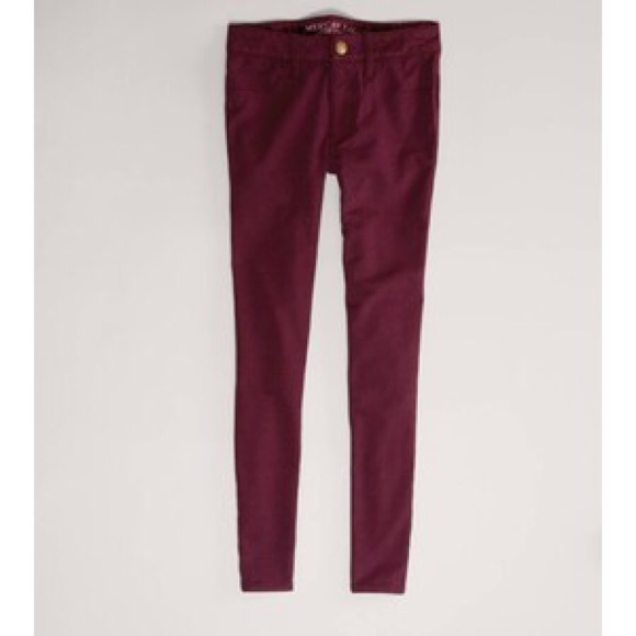 American Eagle colored jeggings