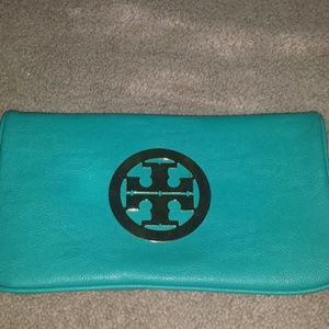 Seagreen clutch bag