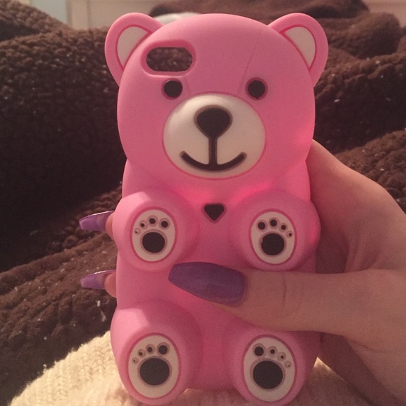 Silicone Bear iPhone 5c Case