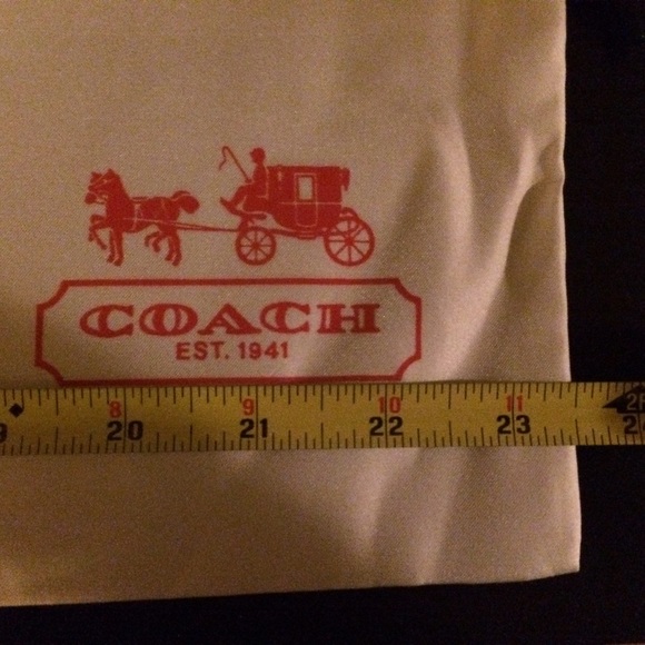 2 coach dust bags - Picture 3 of 4