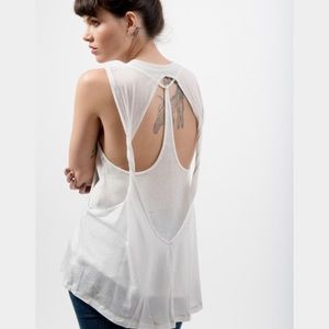 Free People Twisted Back Tank