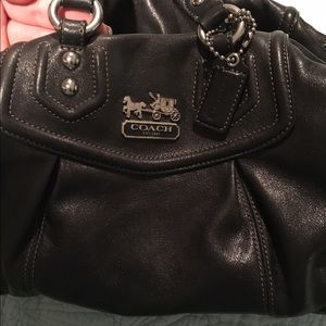 Authentic Coach Leather Satchel