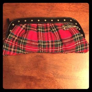 Brand New Plaid Clutch Purse
