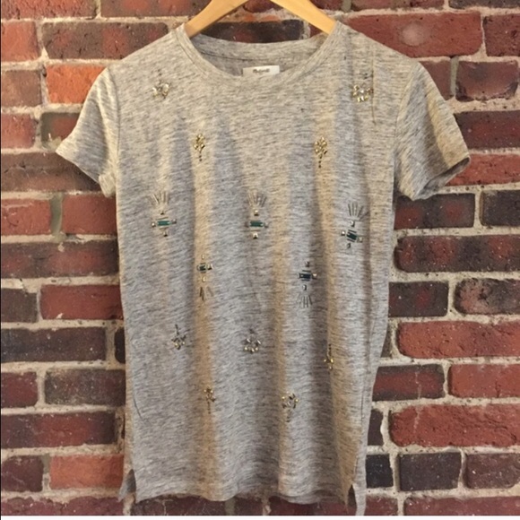 Madewell Embellished Tee