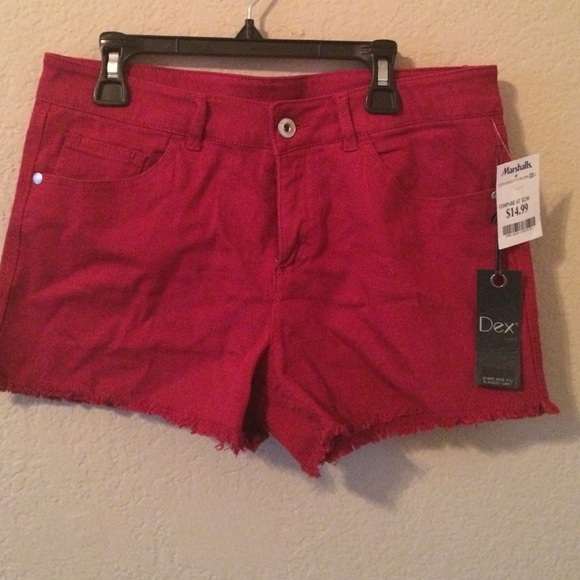Red shorts