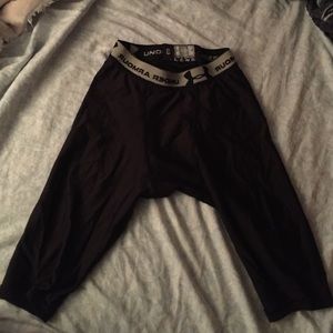 Black under amour compression pants