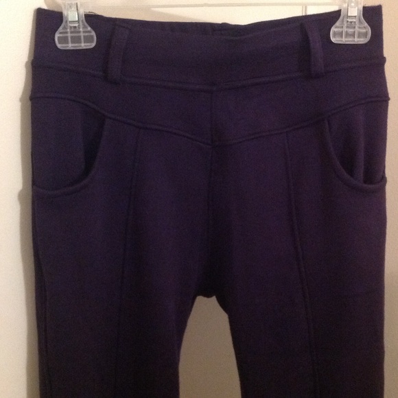 Fleece Lined Jeggings, Navy Blue - Picture 4 of 4