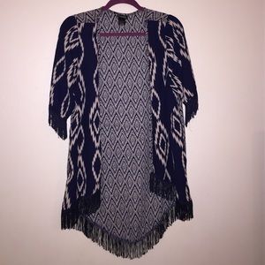 Tribal Fringe Cardigan