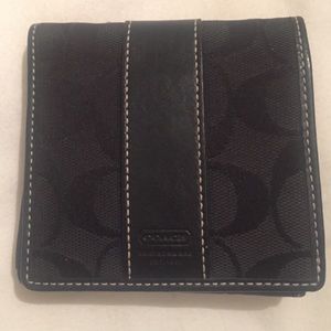 Authentic small coach wallet