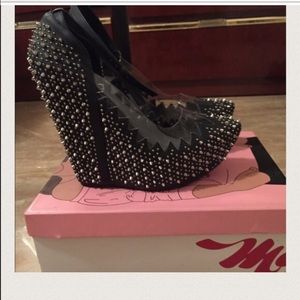 Jeffrey Campbell Audrey spike wedge