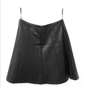 Black skater skirt
