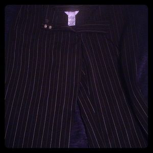 Pin stripped work pants