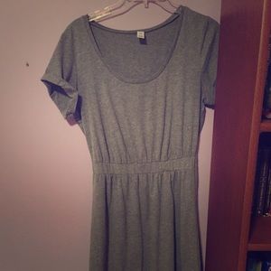 Grey old navy dress