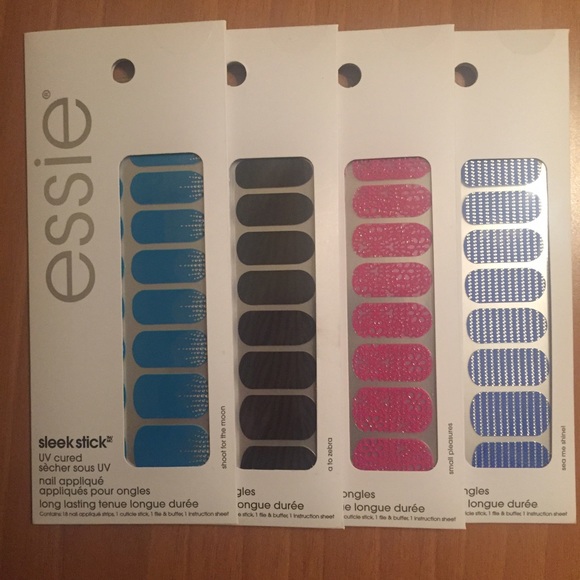 Essie sleek stick nail appliqués