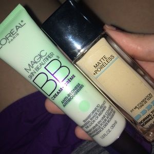Makeup bundle! Maybelline Fit Me and Loreal BB