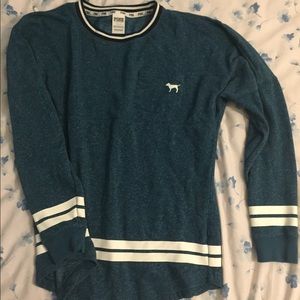 Victoria Secret Pink blue top